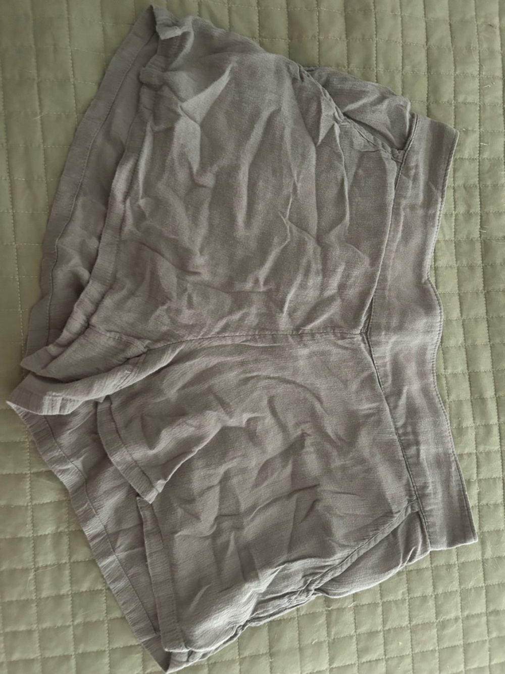 aerie gray casual lounge shorts